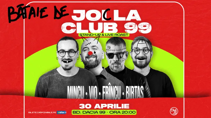Bătaie de joi cu Mincu, Vio, Frîncu & Birtaș la Club 99