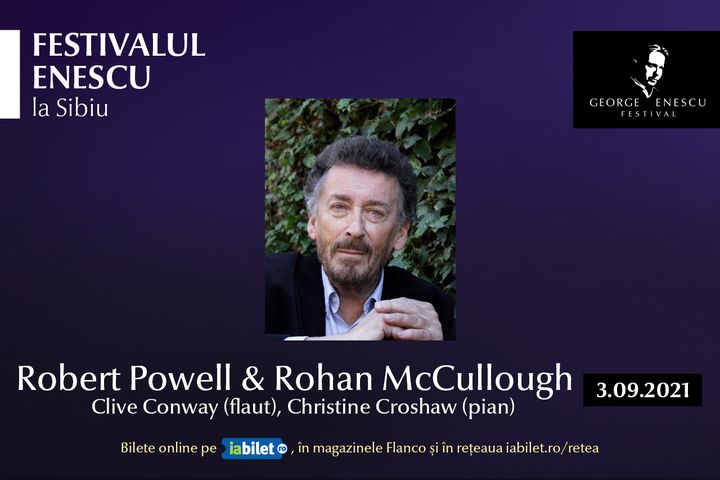 Recital Robert Powell & Rohan McCullough – Festivalul Enescu la Sibiu