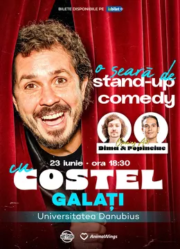 Galati: O seară de stand up comedy cu Costel | Comedy Show