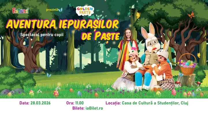 Cluj-Napoca: Aventura Iepurasilor de Paste