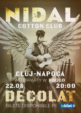 Cluj-Napoca: NIDAL - „Decolat” Solo Tour