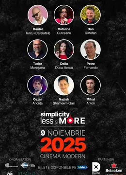 Brașov: TEDxBrașov @ SIMPLICITY - Less is More