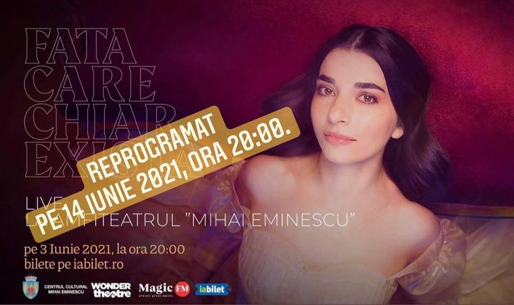 Alexandra Ușurelu LIVE la Teatrul de Vară Mihai Eminescu