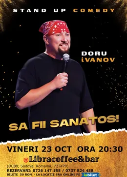 Câmpulung Moldovenesc: Stand-up comedy cu iVanov