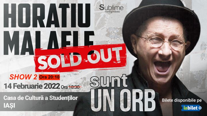 Sunt un orb - Horațiu Mălăele @ Iasi Show 2