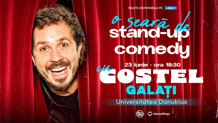 Galati: O seară de stand up comedy cu Costel | Comedy Show