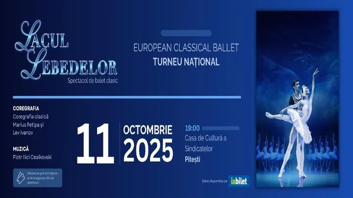 Pitesti: Lacul Lebedelor - Turneu Național - European Classical Ballet