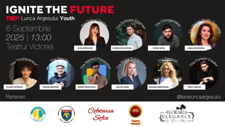 Pitesti: TEDxLunca Argeșului Youth – Ignite the Future