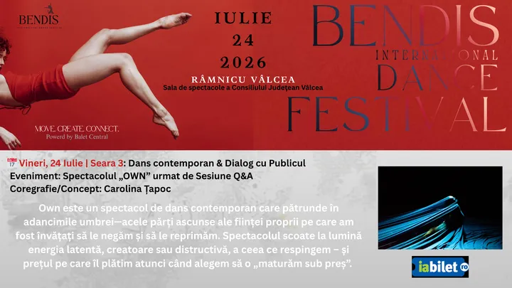 Râmnicu Vâlcea: Spectacolul „OWN” + Q&A | Ziua 3 | 24 Iulie