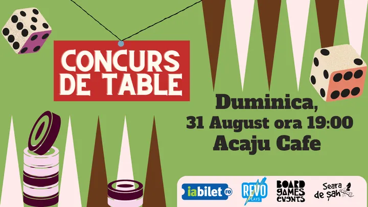Iasi: Concurs de Table @ Board Games Events