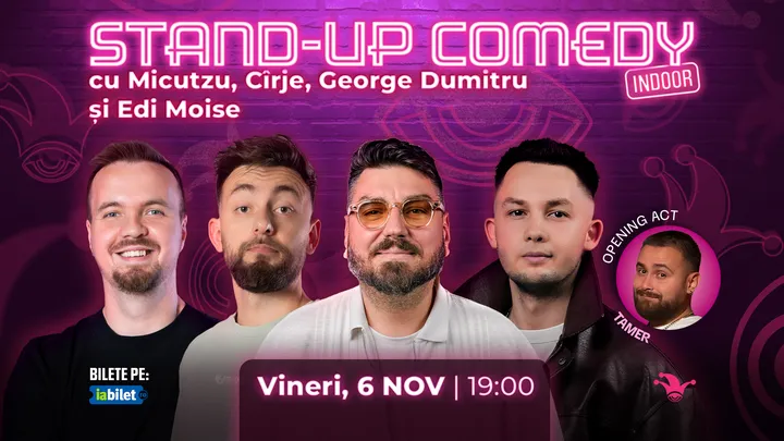 The Fool: Stand-up comedy cu Micutzu, Cîrje, George Dumitru si Edi Moise