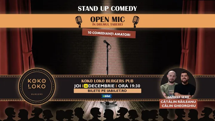 Seară de comedie la Koko Loko