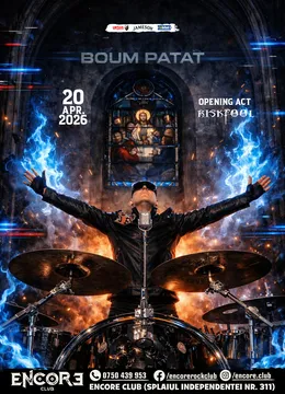 Concert Boum Patat (BE) x Riskfool (RO)