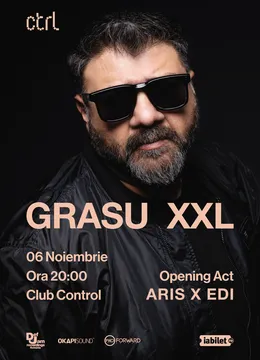 Grasu XXL cu band – primul concert la Control Club