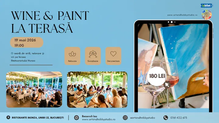Wine & Paint Night out – La terasa