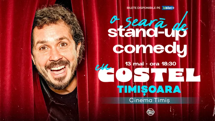 Timisoara: O seara de stand up comedy cu Costel - SHOW 1