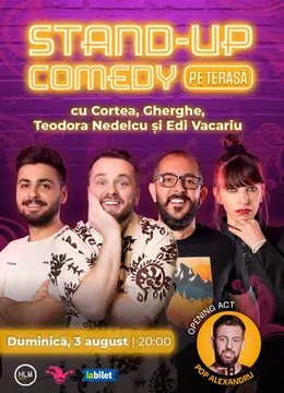 The Fool: Stand-up comedy cu Cortea, Gabriel Gherghe, Teodora Nedelcu și Edi Vacariu