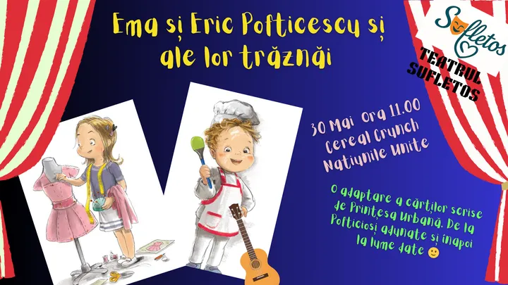Ema şi Eric Pofticescu şi ale lor trǎznǎi - Spectacol de Ziua Copilului