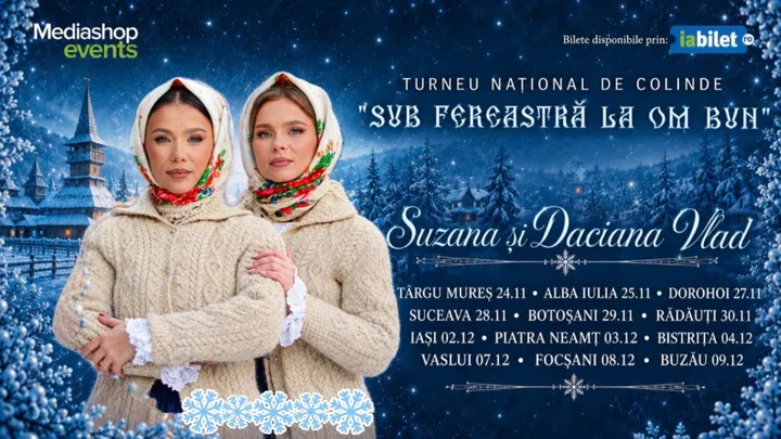Turneu Sub fereastră la om bun @ Suzana și Daciana Vlad