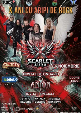Scarlet Aura – 10 Ani cu Aripi de Rock
