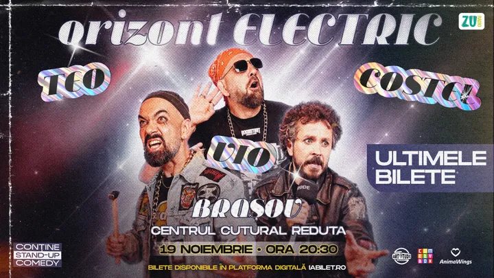 Brașov: Teo, Vio și Costel - Orizont Electric | Stand Up Comedy Show 2