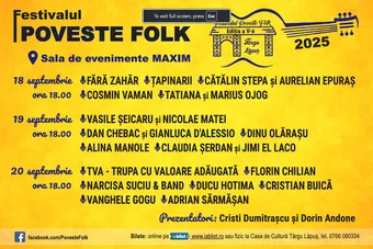 Festivalul Poveste Folk Targu Lapus - editia a-5 a
