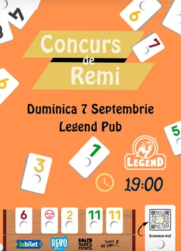 Iasi: Concurs de Remi Etalat @ Board Games Events