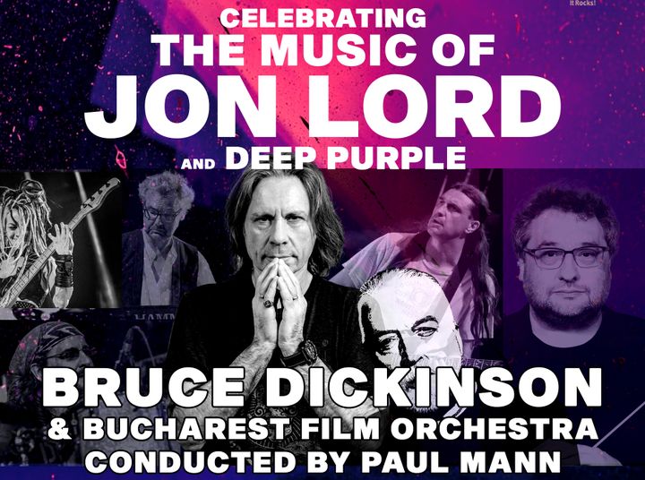 Bruce Dickinson cu Orchestra la Sala Palatului