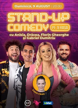 Stand-up comedy cu Drăcea, Anisia, Florin Gheorghe și Gabriel Dumitriu