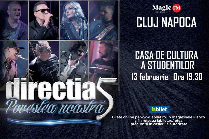 Cluj-Napoca: Concert Directia 5 - Povestea Noastra