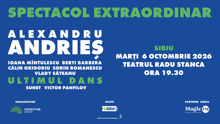 Sibiu: Alexandru Andries - "Ultimul dans"