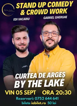 Curtea de Argeș: Stand Up & Crowd Work | Gabriel Gherghe și Edi Vacariu