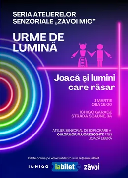 Seria Atelierelor Senzoriale „Zăvoi Mic" • Urme de Lumină