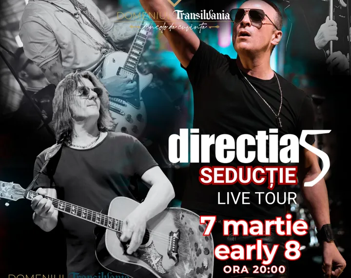 Bistrita: Concert Directia 5 Early 8 Party