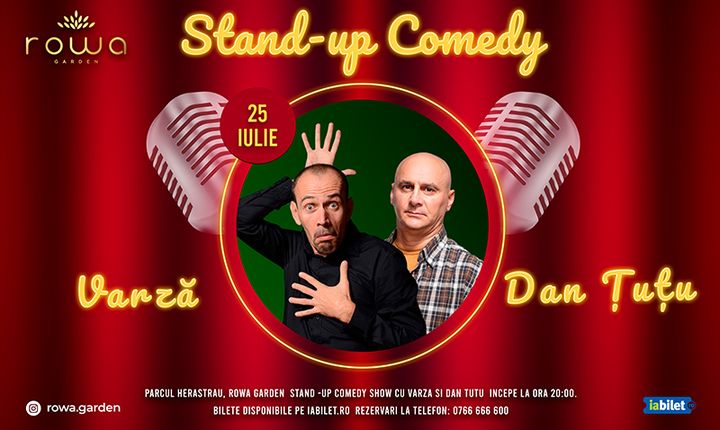 Stand up Comedy cu Dan Tutu si Varza in Herastrau Park
