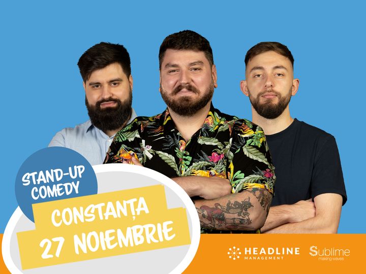 Constanta: Stand-up Comedy cu Micutzu, Geo Adrian si Cirje