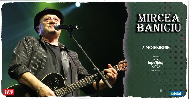 Concert Mircea Baniciu la Hard Rock Cafe