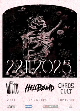 Concert Váthos (RO) / Hellbøund (BG) / Chaos Cult (RO)