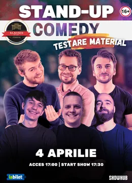 Cluj-Napoca: Stand-Up Comedy "Testare material"