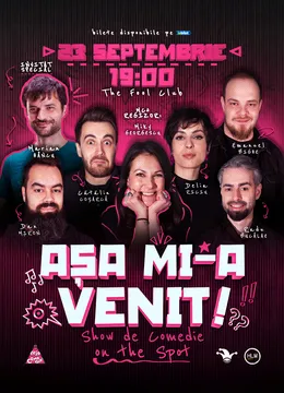 The Fool: Așa mi-a venit! | Show de comedie on the spot