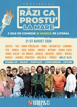 Festivalul de comedie - Razi ca prostu' la mare 2026