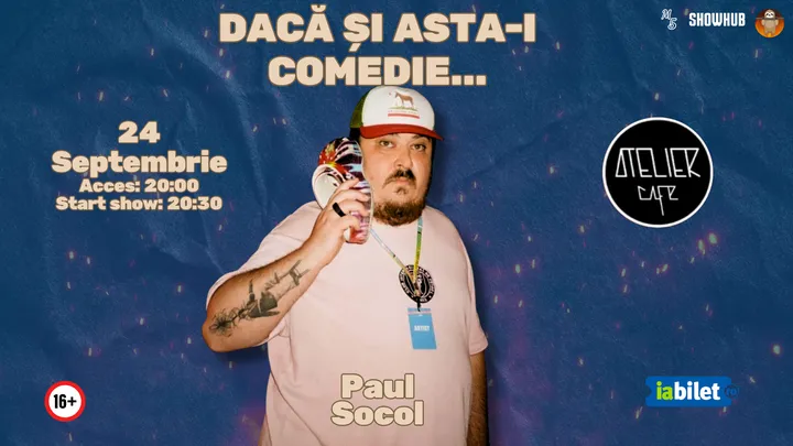 Cluj-Napoca: Stand-Up Comedy "Daca si asta-i comedie...