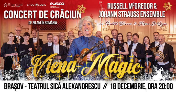 Brasov: Viena Magic - Concert de Crăciun de 20 ani