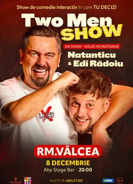 Ramnicu Valcea: Stand-up comedy cu Natanticu și Edi Rădoiu | Two Men Show