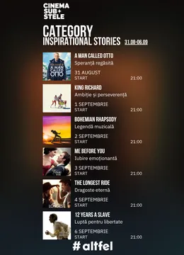 Cinema sub stele: Inspirational Stories Week