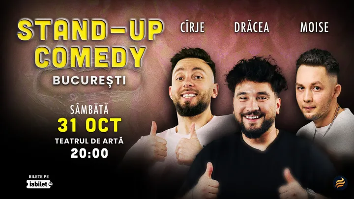 Stand-Up Comedy cu Drăcea, Cîrje și Moise