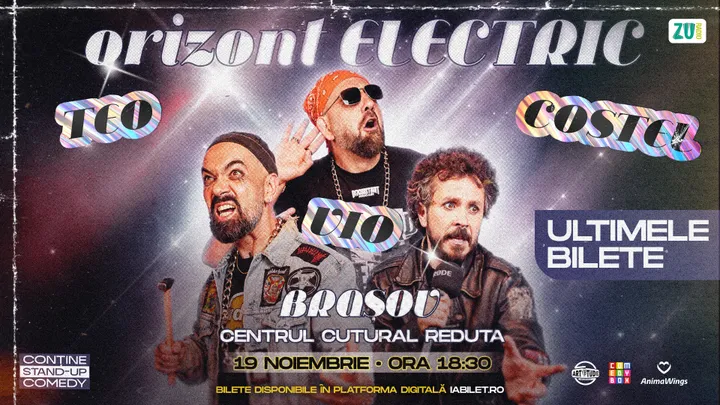Brașov: Teo, Vio și Costel - Orizont Electric | Stand Up Comedy Show 1