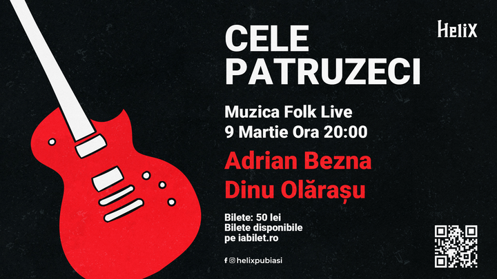 Iași: Adrian Bezna și Dinu Olărașu :: Cele Patruzeci - Concert Folk