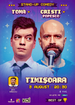 Timisoara: Stand-up comedy - Best of Toma & Popesco