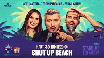 Constanța: Stand-up comedy cu Sorin Pârcălab, Adelina Toma și Virgil Ciulin
